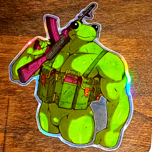 Holographic Frog Soldier