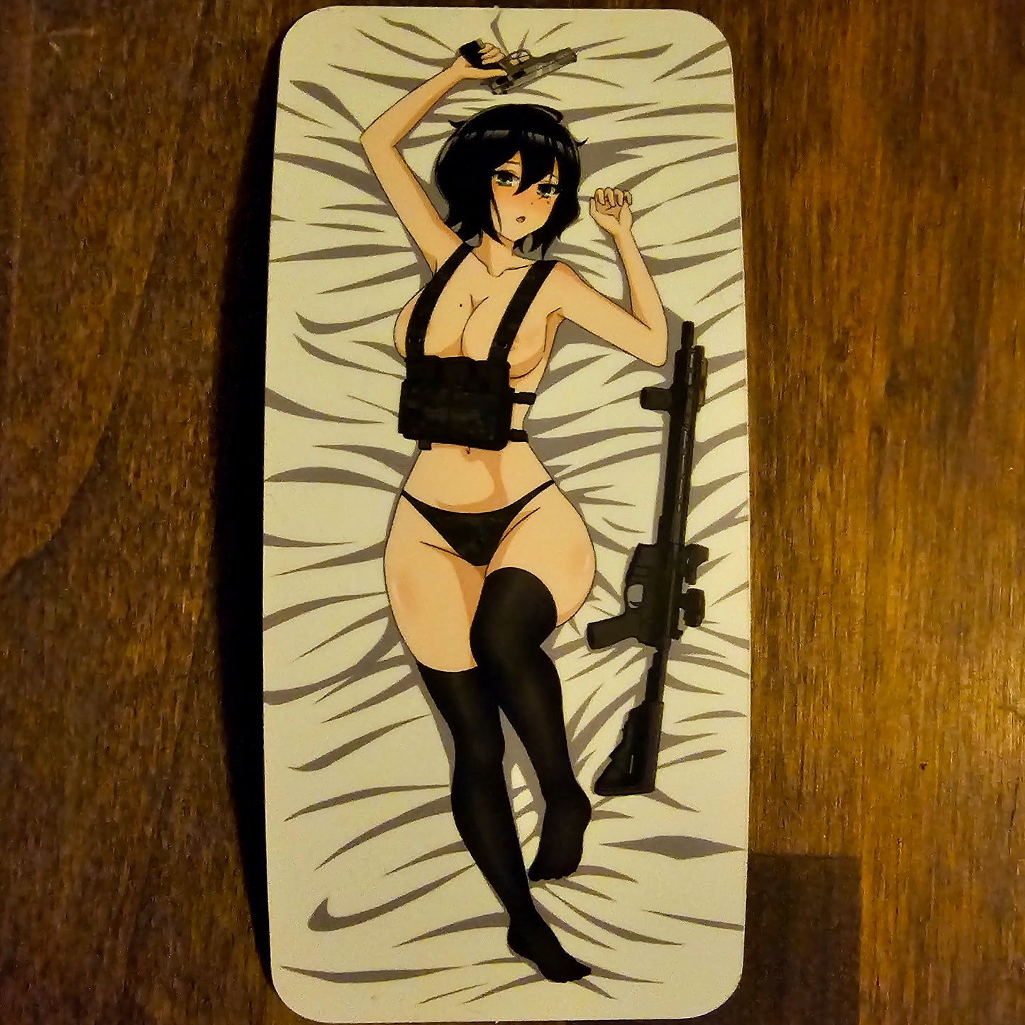 Goth body pillow sticker